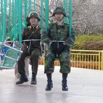 열도 코스프레 <b>동호</b>회원들의 군복 코스프레