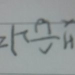 [EXO] 얘들아 내글씨체이상함?
