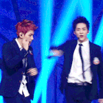 [시우민] 민석<b>선배</b>....(털썩)