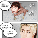 [EXO] 엑소병맛만화019 - <b>우산</b> 좀...