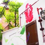 도심 속 벽화나들이~ 이태원 <b>앱솔루트</b> 보드카 벽화를 봤지요