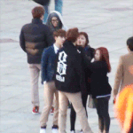 [EXO] 찬열이가 자기 말 안들어줘서 심통난 경수.<b>gif</b>