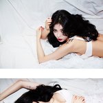 [포미닛] 현아 빨개요 란제리 화보 뇌세적인 눈빛 <b>발사</b>