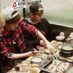[EXO] 찬열이가 구워주는 고기가 먹고싶다