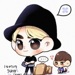 [카이] 니니 <b>종이</b>가방 바보 팬아트 (수호형)