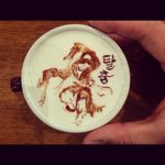 [라떼아트] 새로운 라떼아트(캐릭터아트)를 소개합니다^^!