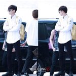 공항서 황금가방 맨 <b>찬열</b>이~
