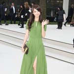 [소녀시대] <b>녹색</b> 원피스 윤아 여신