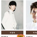 [백현] 꽃님이들 백현이투표하자