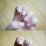 [네일아트] [초보 셀프네일] 요즘 유행하는 시스루네일, 손쉽게...