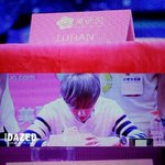 [EXO] 루한이 <b>이름표</b>에 왜 저런거 쓴걸까?