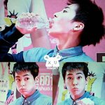 [시우민] 민석이 핏대세우고 물먹는모습 보십쇼