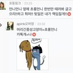 [에이핑크] 공카에 팬들과 같이 노는 막냉이