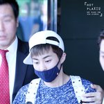 [시우민] 140729 XIUMIN <b>at</b> Gimpo Airport...