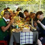 [EXO] 런닝맨 촬영쉬는<b>시간</b> <b>밥</b>먹는후니사진