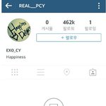 [EXO] 찬열 인스타 원래부터 <b>해피니스</b>였다 악개 ㅂㅅ아