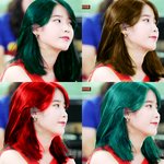 [아이유] 심심해서 징짱 <b>염색</b>을 시켜봤더니...;;;;;