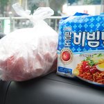 팔도비빔면은 삼겹살에 먹어야 <b>제</b><b>맛</b> ~