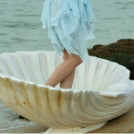 [소녀시대]  <b>조개</b> 껍질위 윤아 여신