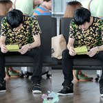 <b>정성</b>가득 팬레터 읽는 아이돌들
