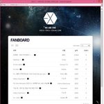 [EXO] @팬보드 상황@