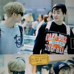 [시우민] 시우민 출국: 오늘 <b>민석</b>이 신났져