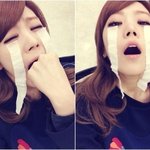 종이눈물 흘리는 아이돌모음