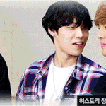 귀욤 애교빨 터지는 남자. 히스토리(<b>history</b>)  장이정.gif