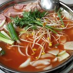 <b>수제</b>햄 부대찌개 맛있엉~ 박가부대찌개 추천~