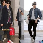 [공항패션] <b>b1a4</b> 산들의 순수 도시청년 매력 팡팡