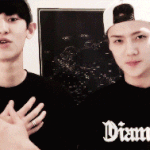 [EXO] 찬열이랑세훈이가어제