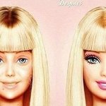 바비인형의 <b>화장</b> <b>전</b> 후