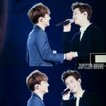 [EXO] 종대랑 <b>헨리</b>랑 웃을때 좀 비슷한듯