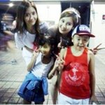 [<b>sm콘</b>]  소시 샤이니 엑소 멤버들과 사진찍은 윤후지아