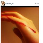 [추억파리여] 소녀시대 태연 중2병 걸림 jpg