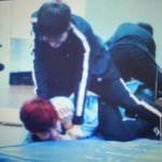 [도경수] 콘서트 연습 영상에서 경수랑 찬열이 + 어제 경수 사진