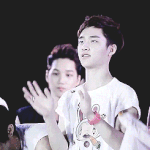 [도경수] 받아라!! 힘!!  월요일이라고 <b>축축</b>처지지말고