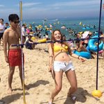 프링클 레이싱걸들의 림보게임 후덜덜...