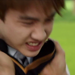 [EXO] 강우 <b>멱살</b>ㅋㅋ