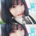 앞머리 숱치면 이런식으로 되나요?