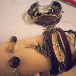 [핸드메이드] 취미로 만드는 핸드메이드 가죽팔찌!솜씨자랑 ㅎㅎ