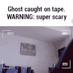 [혐움짤] 충겪!! 유령이 찍힌 비디오.