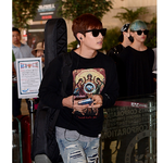 140904 정진운 공항패션 디스트로이드진