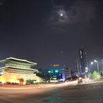 [풍경] 흥인지문과 한가위 보름달