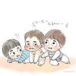[EXO] <b>태영</b> 강우 경수 팬아트