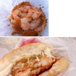 [콜로라도] 열도 <b>롯</b>x리아 새우버거 vs 한국 <b>롯</b>x리아 새우버거