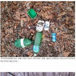 [<b>우니</b>] 없는 여친 생각하면서 산에서 쓰레기 주운 청년