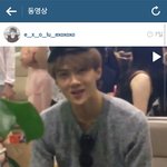 [EXO] 이분인스타구경중에 이거뭐야?ㅋㅋ