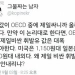 [펌질] 담배값이 oecd<b>국가</b>들중 제일 싸다는데 그럼.....