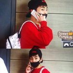 [EXO] 입국하자마자 <b>여친</b>이랑 통화해서 행복한슈밍